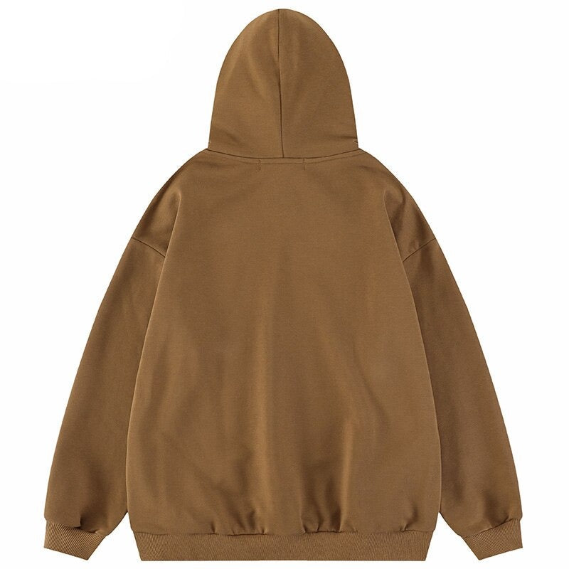 "Lost Temple" Graphic Unisex Streetwear Vintage Women Men Y2K Hoodie