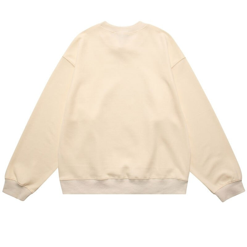 "Triple Stack" Graphic Unisex Streetwear Vintage Women Men Y2K Sweatshirt