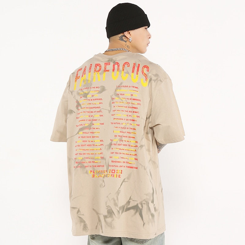 "Straight Focus" Graphic Unisex Streetwear Vintage Women Men Y2K T-Shirt