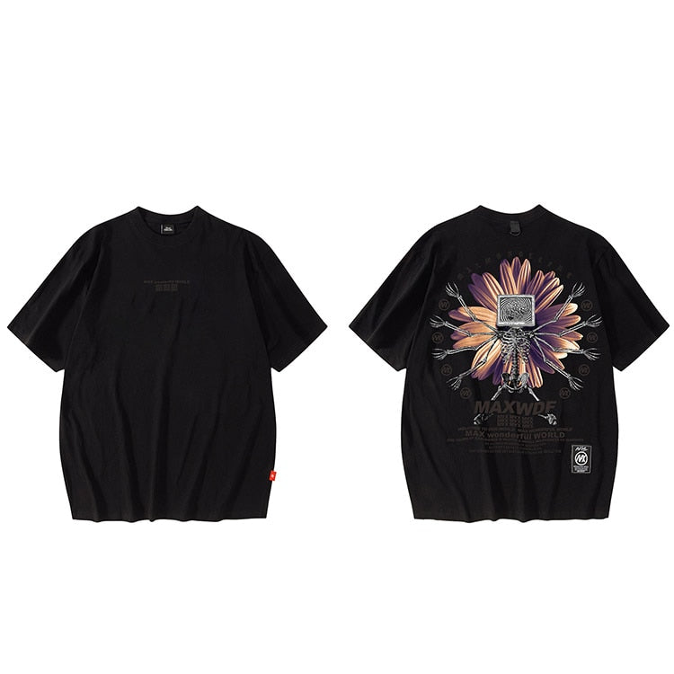 "Open Tree" Unisex Men Women Streetwear Graphic T-Shirt