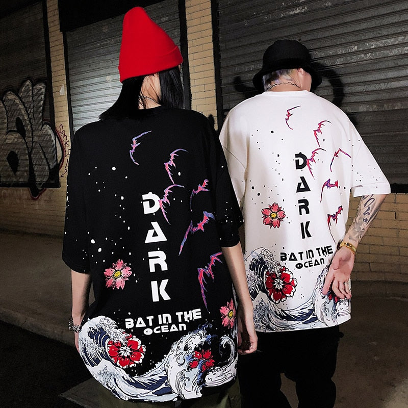 "Dark Skies" Unisex Men Women Streetwear Graphic T-Shirt