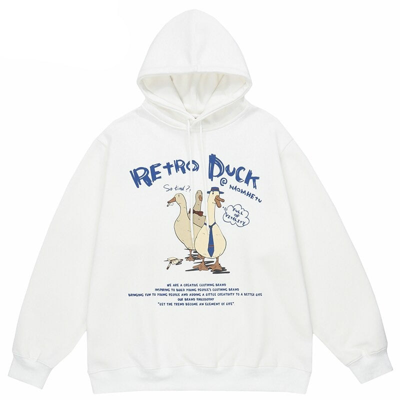 "Retro Land" Graphic Unisex Streetwear Vintage Women Men Y2K Hoodie