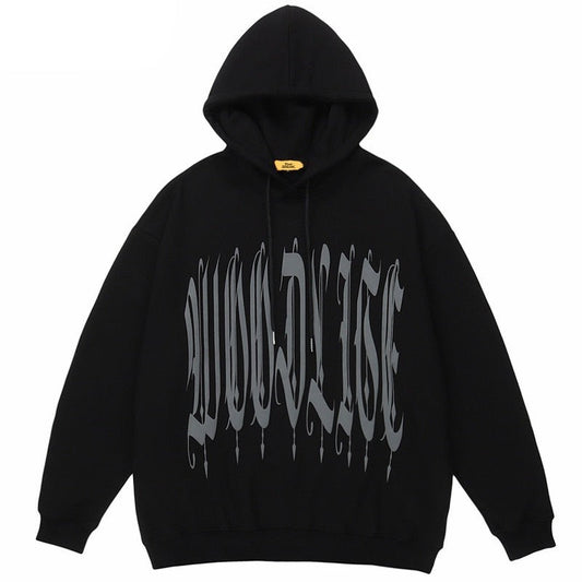 "Written Forever" Graphic Unisex Streetwear Vintage Women Men Y2K Hoodie