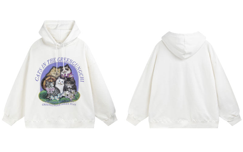 "Family Image" Unisex Men Women Streetwear Graphic Hoodie