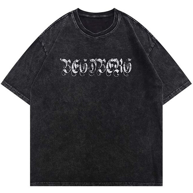 "Scary Hours" Graphic Unisex Streetwear Vintage Women Men Y2K T-Shirt