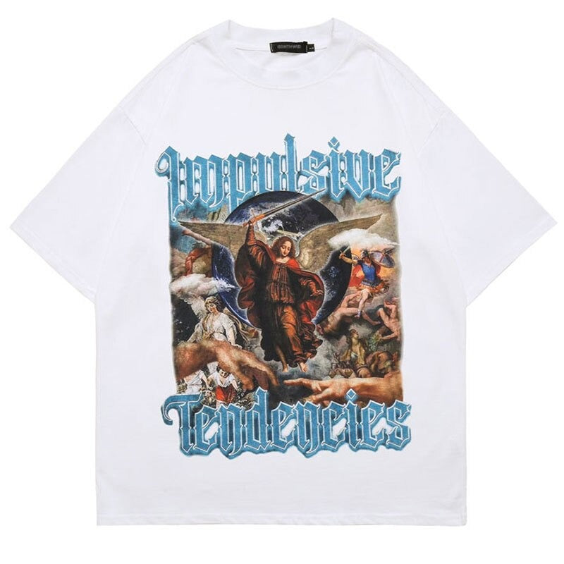 "Shinedown" Graphic Unisex Streetwear Vintage Women Men Y2K T-Shirt