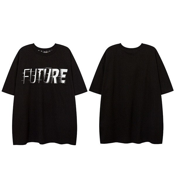 "Future" Graphic Unisex Streetwear Women Men Y2K T-Shirt