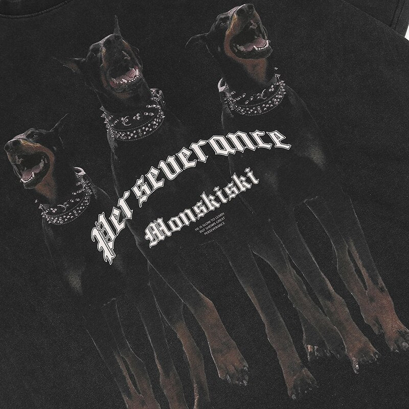 "Bark Back" Unisex Men Women Streetwear Graphic T-Shirt