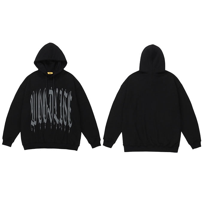 "Written Forever" Graphic Unisex Streetwear Vintage Women Men Y2K Hoodie