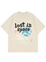 "Up In Space" Graphic Unisex Streetwear Vintage Women Men Y2K T-Shirt