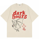 "Dark Hours" Unisex Men Women Streetwear Graphic T-Shirt