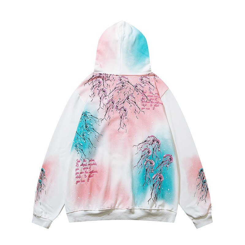 "Space Bound" Graphic Unisex Streetwear Vintage Women Men Y2K Hoodie