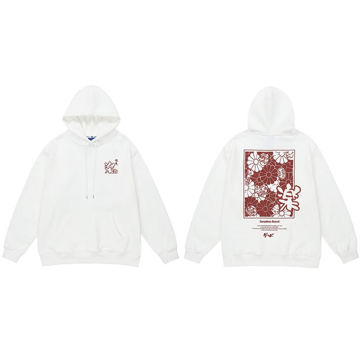 "Red Dust" Graphic Unisex Streetwear Vintage Women Men Y2K Hoodie