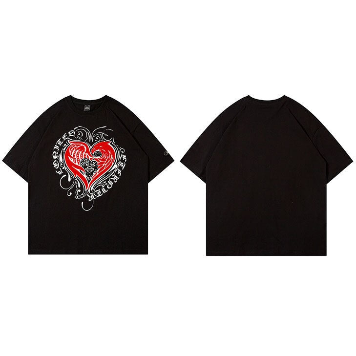 "Melted Soul" Graphic Unisex Streetwear Vintage Women Men Y2K T-Shirt