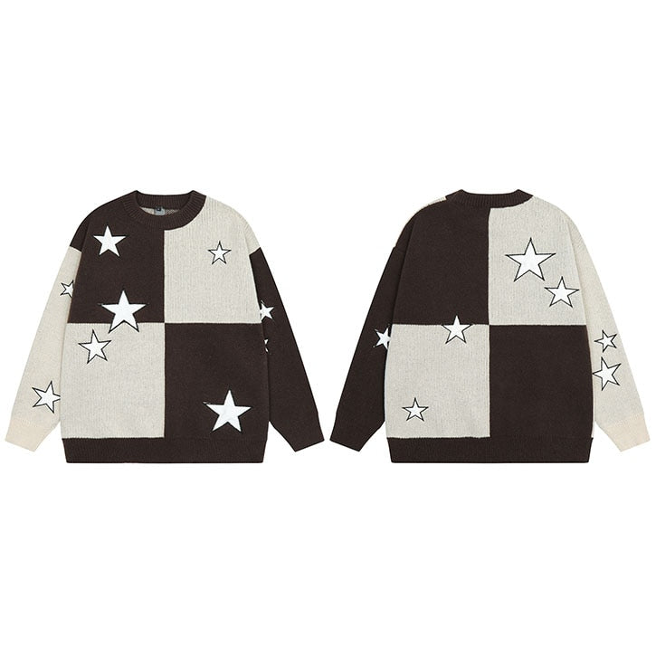"Star Boy" Graphic Unisex Streetwear Vintage Women Men Y2K Sweater