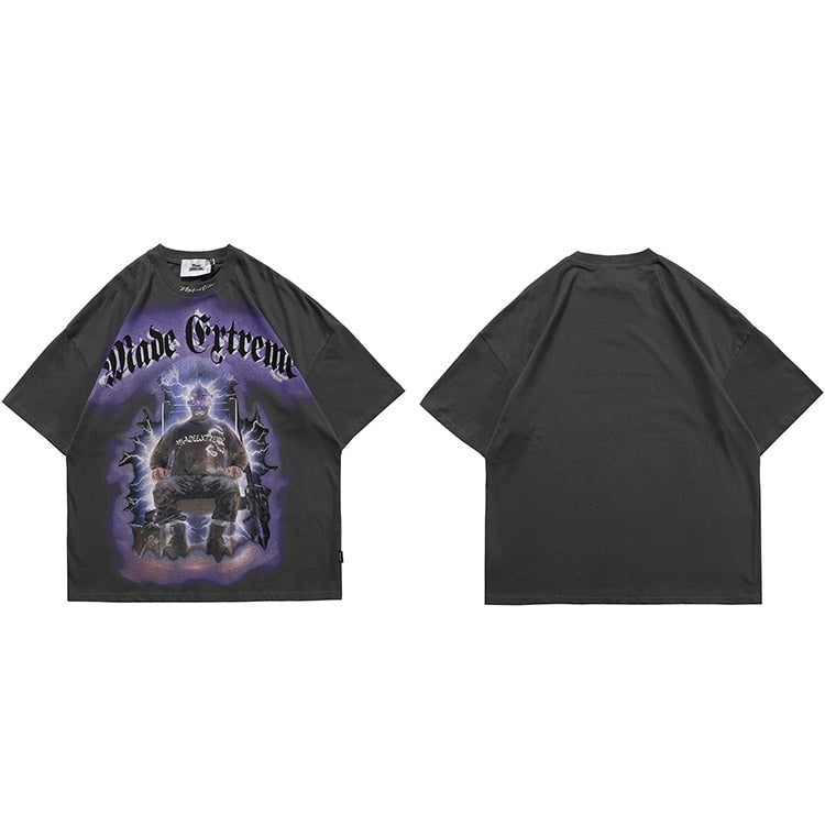 "Death Row" Unisex Men Women Streetwear Graphic T-Shirt