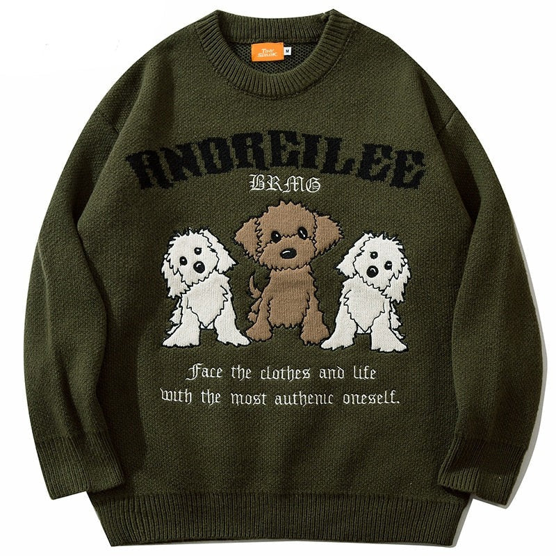 "True Friends" Graphic Unisex Streetwear Vintage Women Men Y2K Sweater