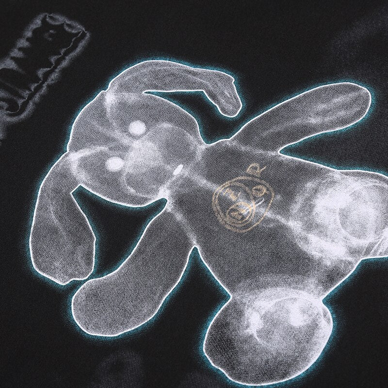 "Run Away" Graphic Unisex Streetwear Vintage Women Men Y2K T-Shirt