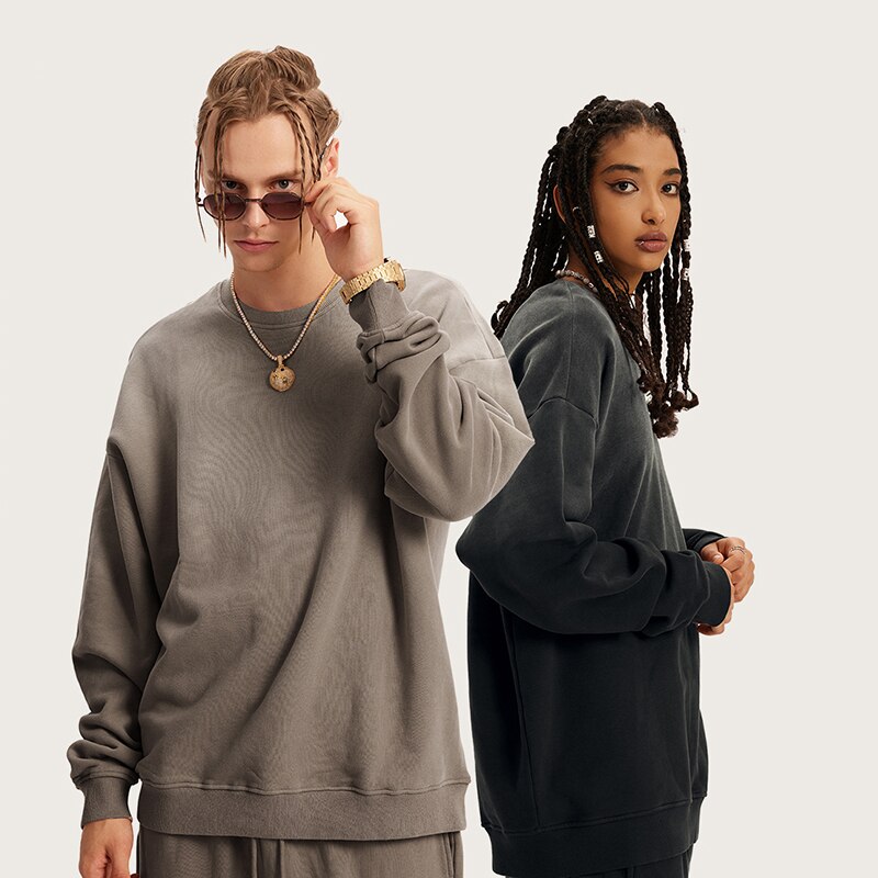 "Pink Rose" Graphic Unisex Streetwear Vintage Women Men Y2K Sweater