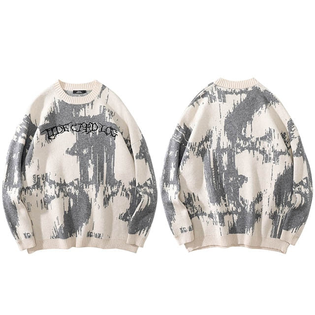 "On The Street" Graphic Unisex Streetwear Vintage Women Men Y2K Sweater