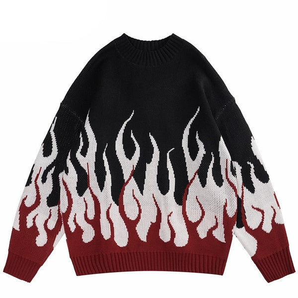 "White Flames" Sweater