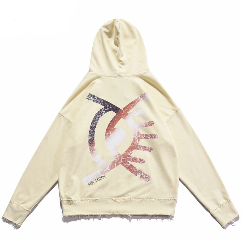 "All Seeing Eye" Unisex Men Women Streetwear Graphic Hoodie