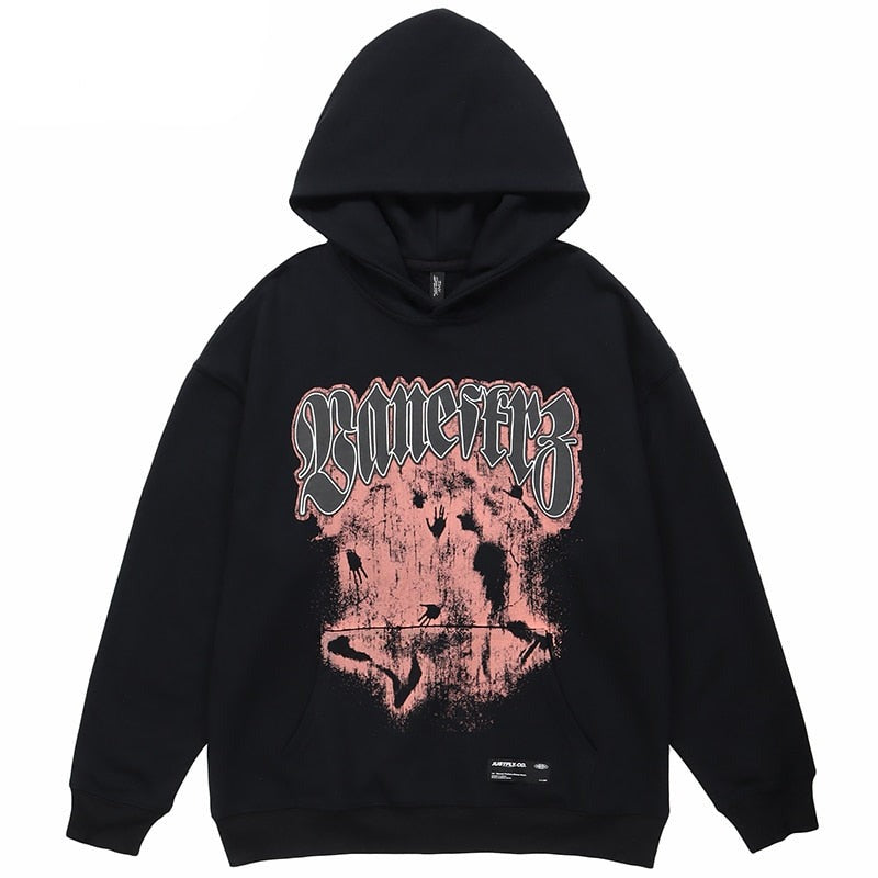 "Black Market" Unisex Men Women Streetwear Graphic Hoodie