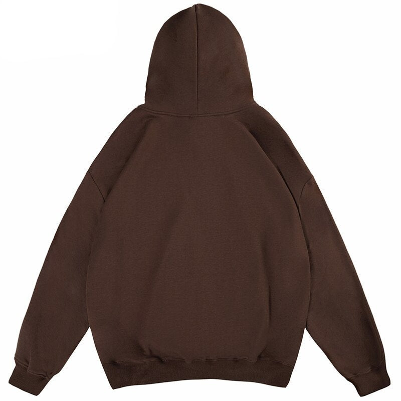 "Red Eyes" Graphic Unisex Streetwear Vintage Women Men Y2K Hoodie