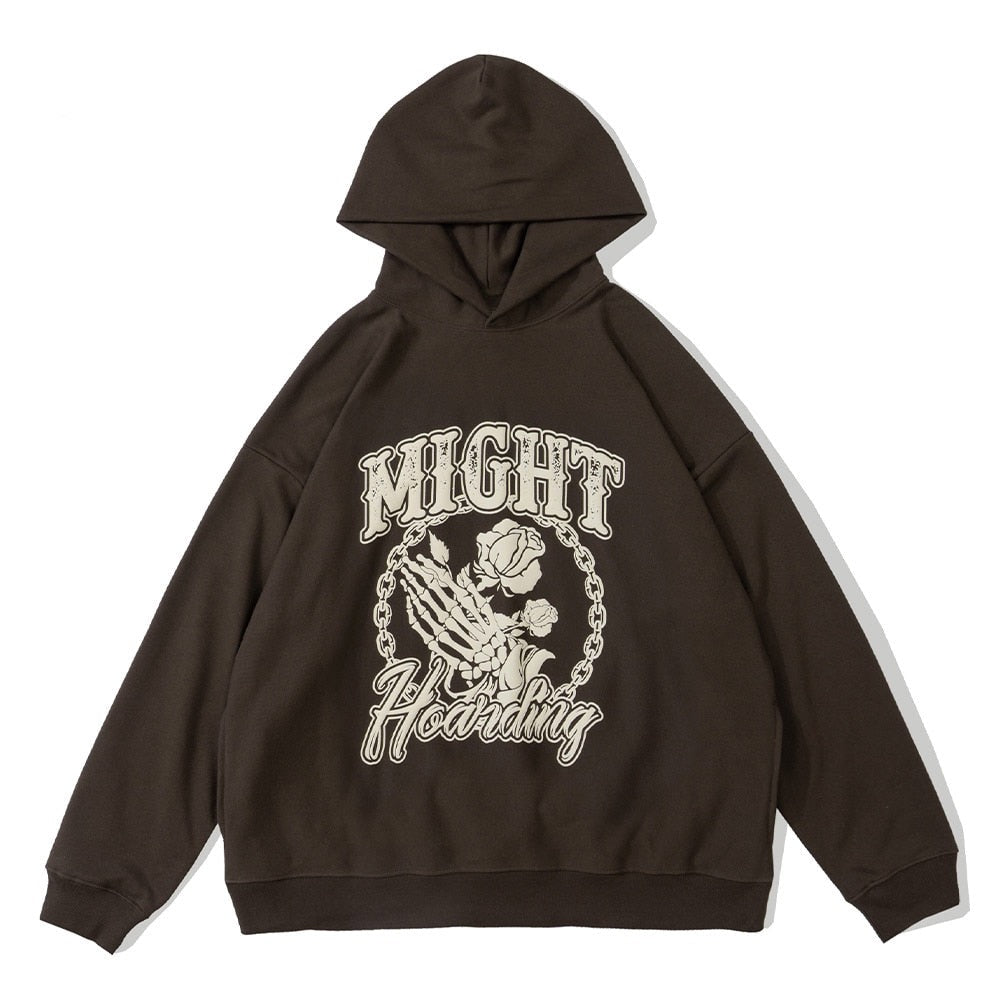 "Night Call" Graphic Unisex Streetwear Vintage Women Men Y2K Hoodie