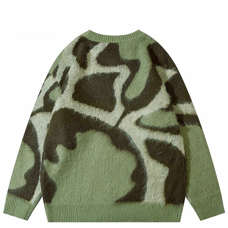 "Jungle Arrows" Graphic Unisex Streetwear Vintage Women Men Y2K Sweater