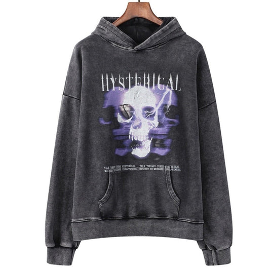 "Mystical" Graphic Unisex Streetwear Vintage Women Men Y2K Hoodie