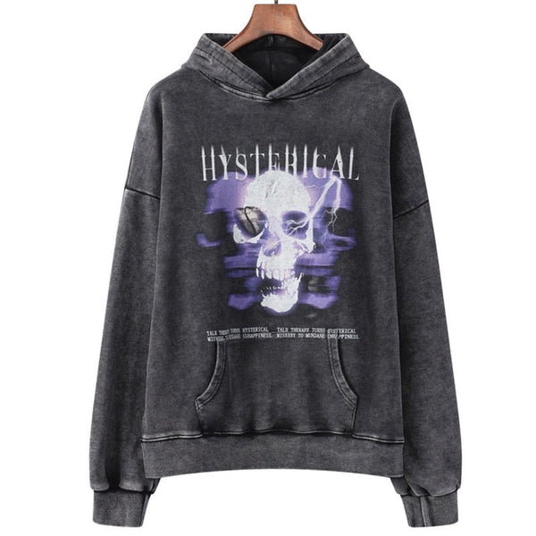 "Mystical" Graphic Unisex Streetwear Vintage Women Men Y2K Hoodie