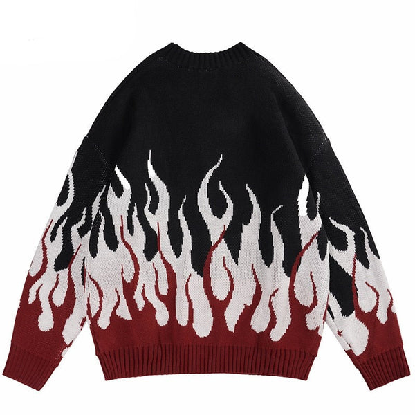 "White Flames" Sweater