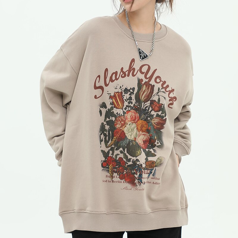 "Youth In Revolt" Graphic Unisex Streetwear Vintage Women Men Y2K Sweatshirt
