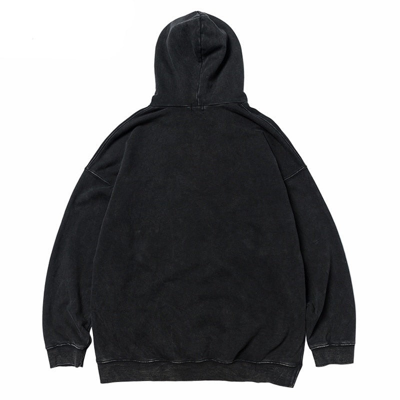 "Undertaker" Graphic Unisex Streetwear Vintage Women Men Y2K Hoodie
