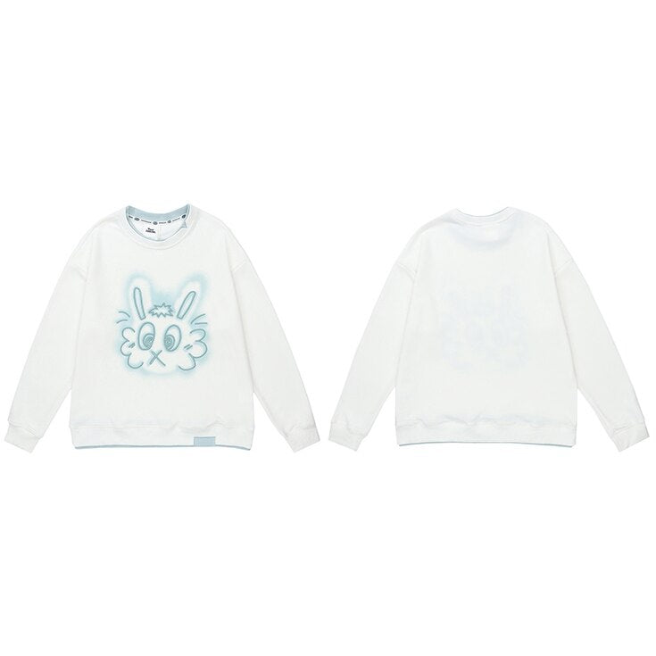 "Big Ears" Unisex Men Women Streetwear Graphic Sweater