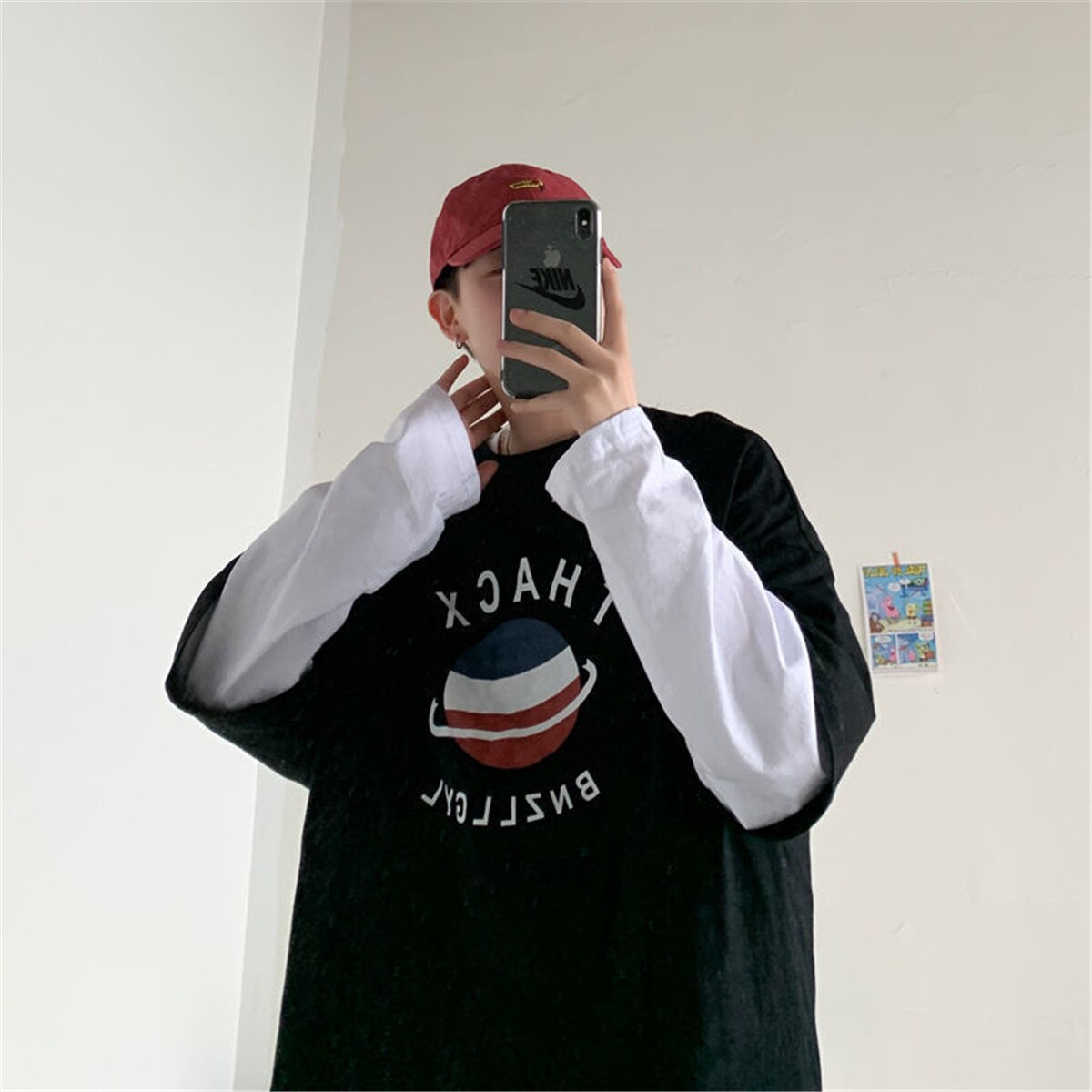 "Street Cross Collection" Graphic Unisex Streetwear Vintage Women Men Y2K Sweatshirt