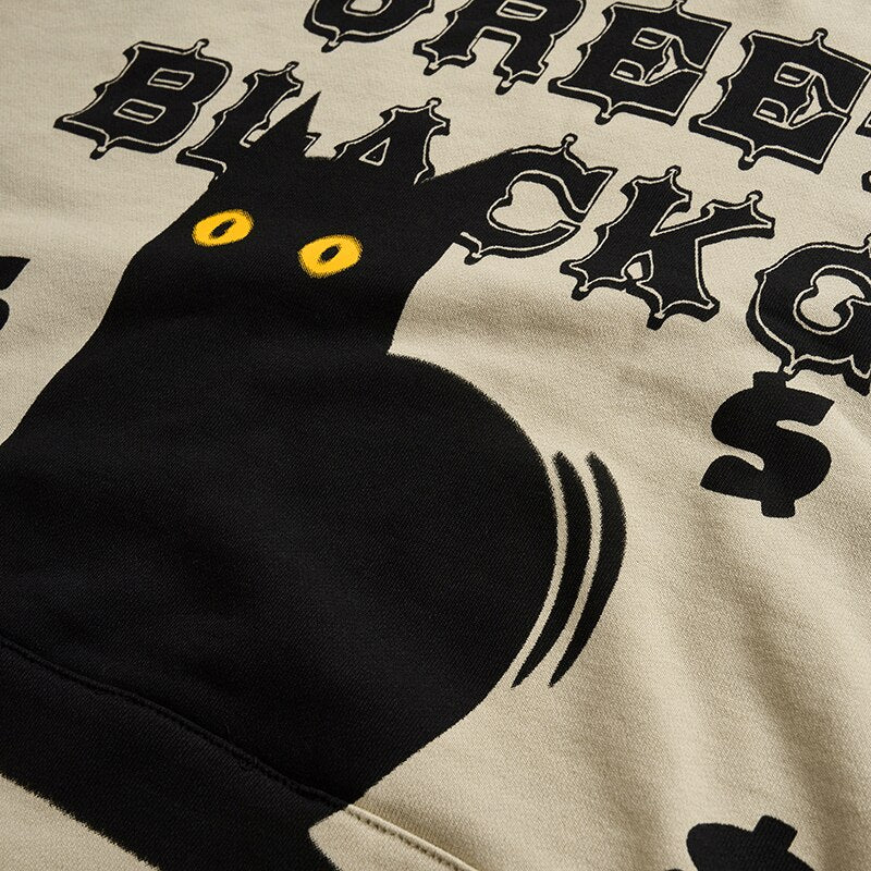 "Red Eyes" Graphic Unisex Streetwear Vintage Women Men Y2K Hoodie