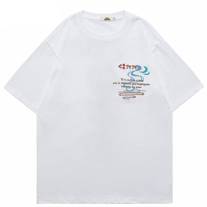 "Sky High" Graphic Unisex Streetwear Vintage Women Men Y2K T-Shirt