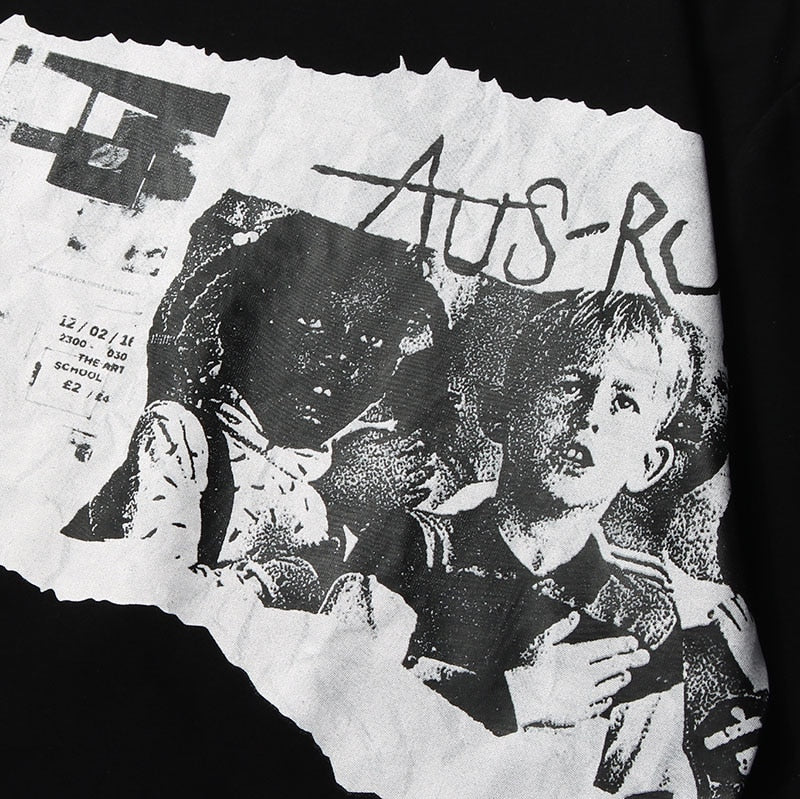 "Straight Face" Graphic Unisex Streetwear Vintage Women Men Y2K T-Shirt