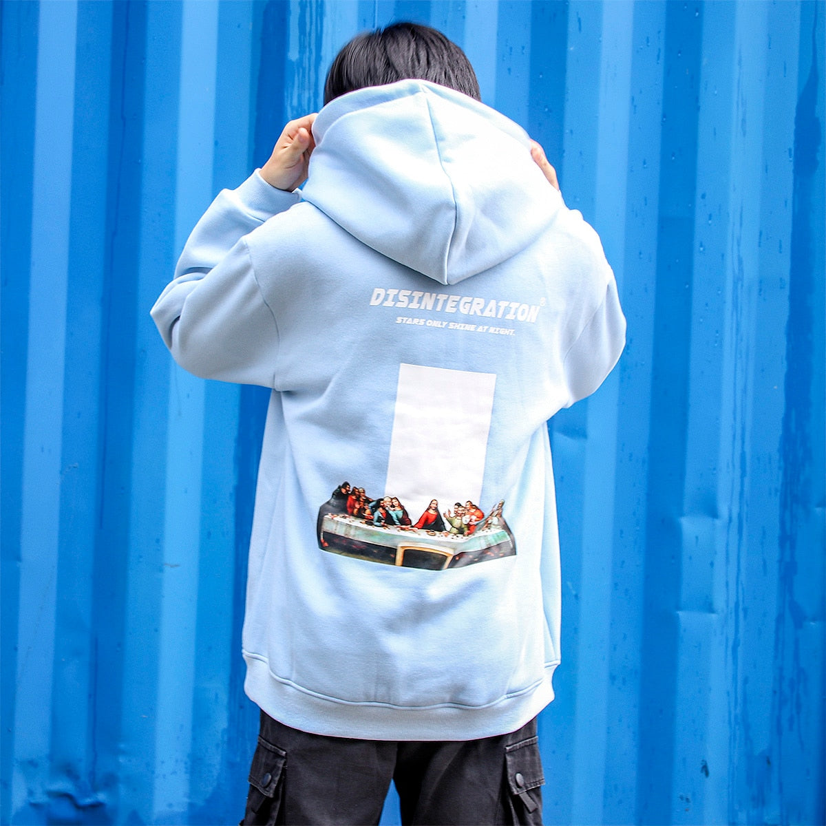 "The Last Supper" Graphic Unisex Streetwear Vintage Women Men Y2K Hoodie