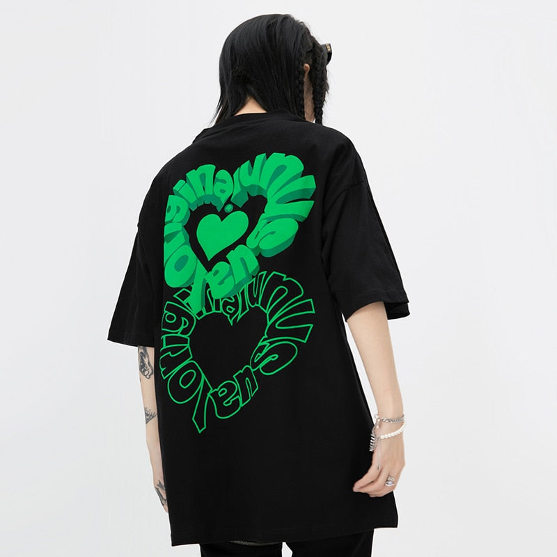 "Green Day" Graphic Unisex Streetwear Women Men Y2K T-Shirt