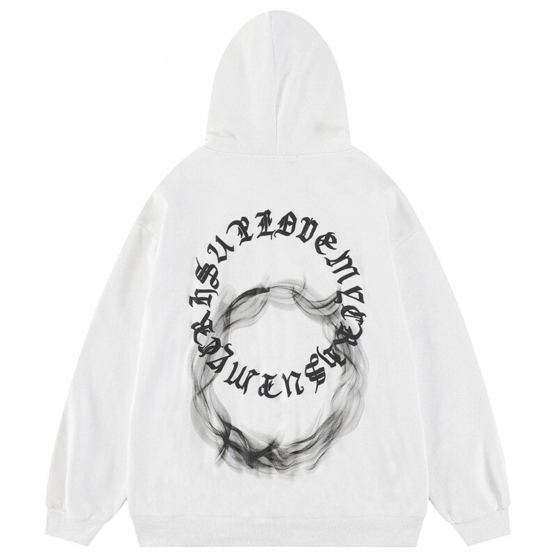 "Smokey Nights" Unisex Men Women Streetwear Graphic Hoodie