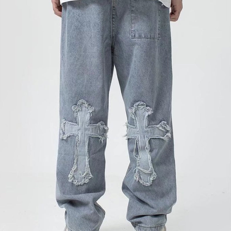 "Hearts" Denim Jeans