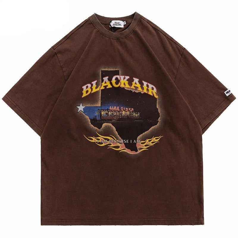 "Plated Gold" Graphic Unisex Streetwear Vintage Women Men Y2K T-Shirt