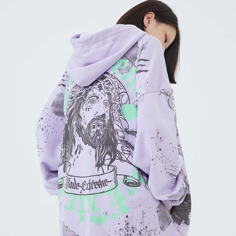 "All My Passion" Unisex Men Women Streetwear Graphic Hoodie
