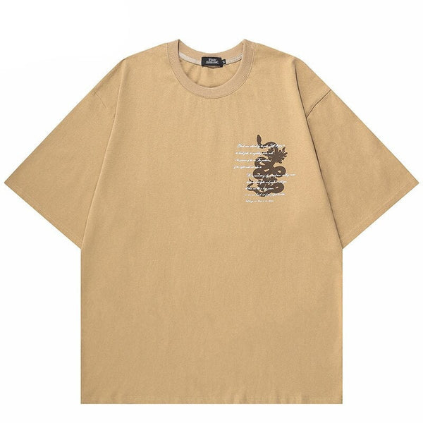 "In The Grass" Graphic Unisex Streetwear Vintage Women Men Y2K T-Shirt