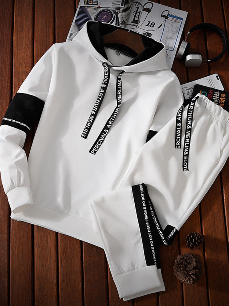 "Slick Set" Graphic Unisex Streetwear Vintage Women Men Y2K Track Suit Collection