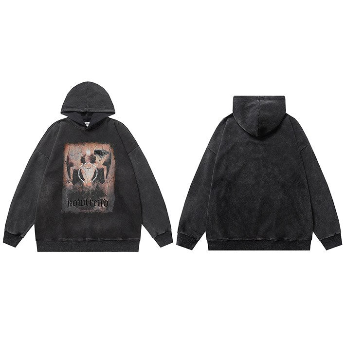 "The Chief" Graphic Unisex Streetwear Vintage Women Men Y2K Hoodie