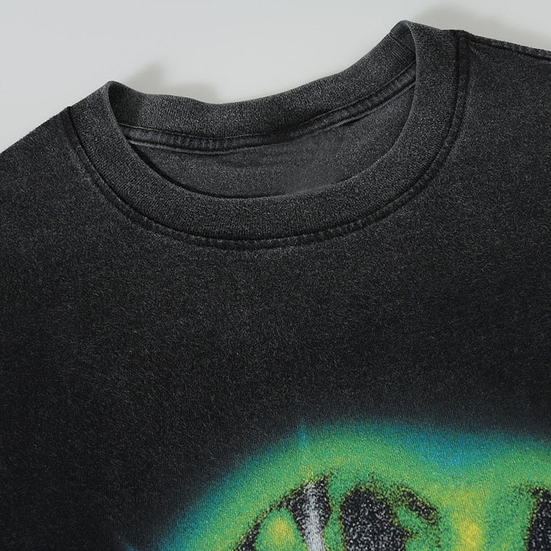 "Star Power" Graphic Unisex Streetwear Vintage Women Men Y2K T-Shirt